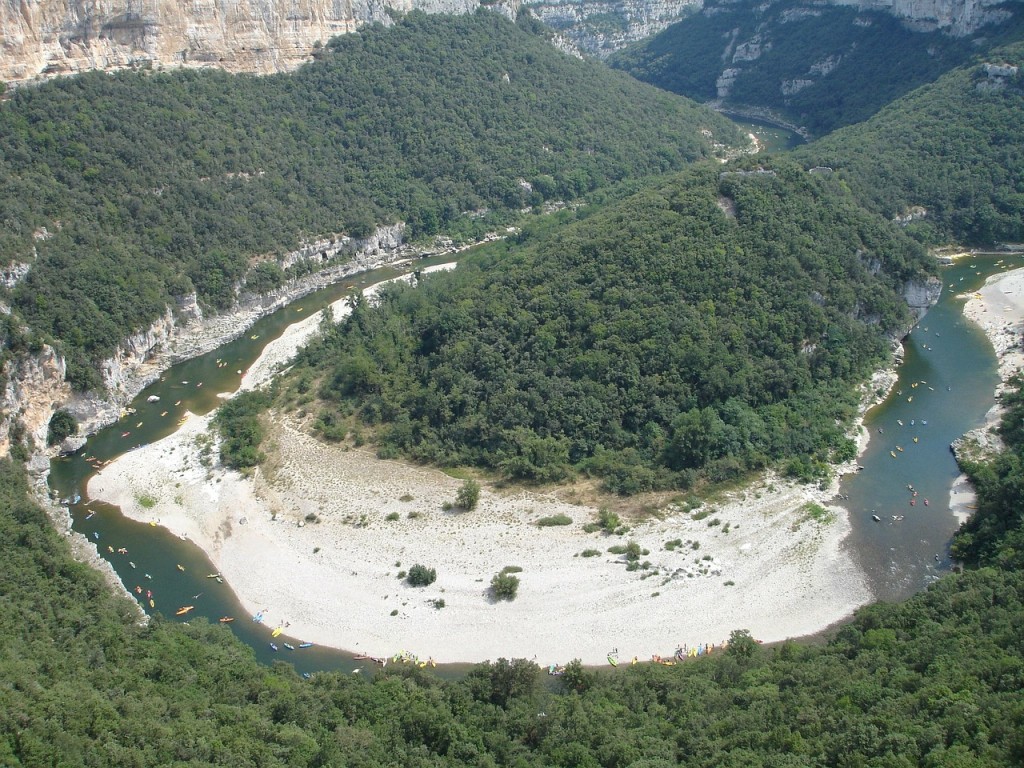 Cirque de la Madeleine dans les Gorges de l'Ardèche