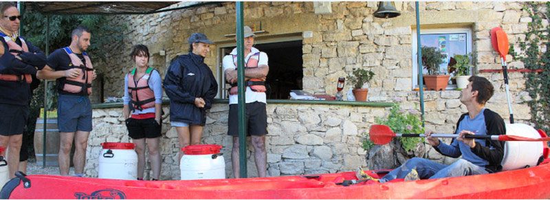 castor canoë descente en canoë sur l'Ardèche