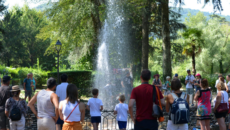 La source intermittente de Vals les Bains