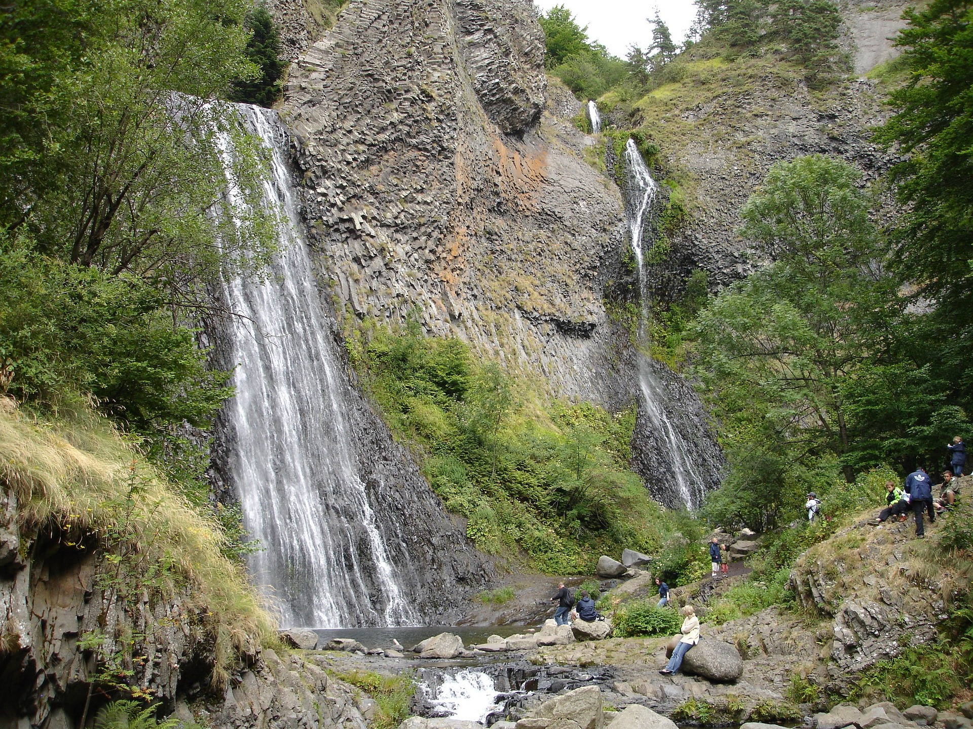 cascade du ray pic ardeche
