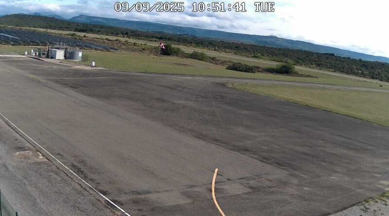 webcam de l'aérodrome de Lanas