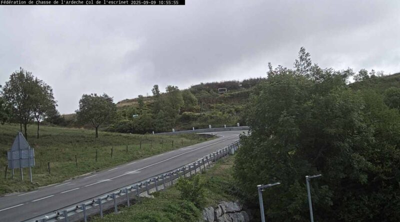 webcam du col de l'Escrinet