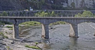 webcam du pont de Sampzon