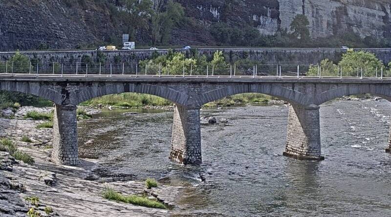webcam du pont de Sampzon