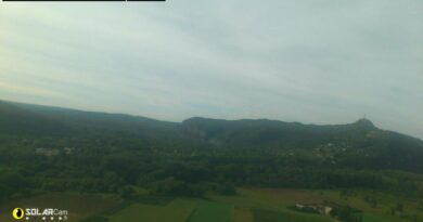 webcam du rocher de Sampzon proche de Ruoms
