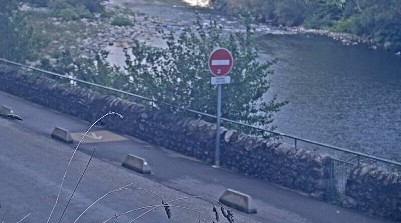 webcam de Vogüé en sud Ardèche